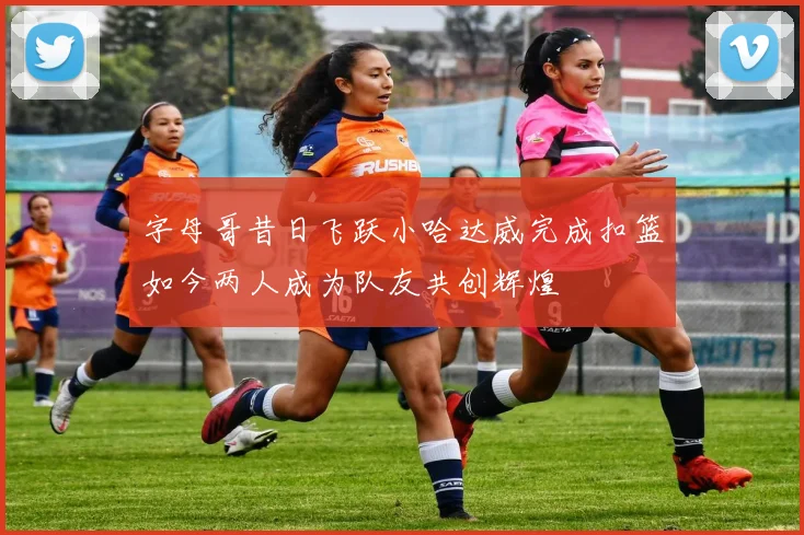 字母哥昔日飞跃小哈达威完成扣篮如今两人成为队友共创辉煌