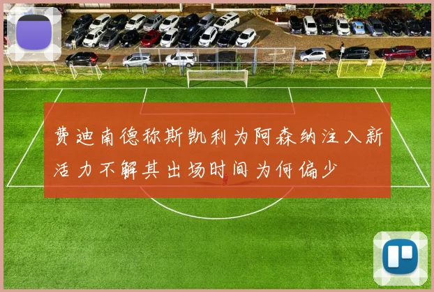 费迪南德称斯凯利为阿森纳注入新活力不解其出场时间为何偏少